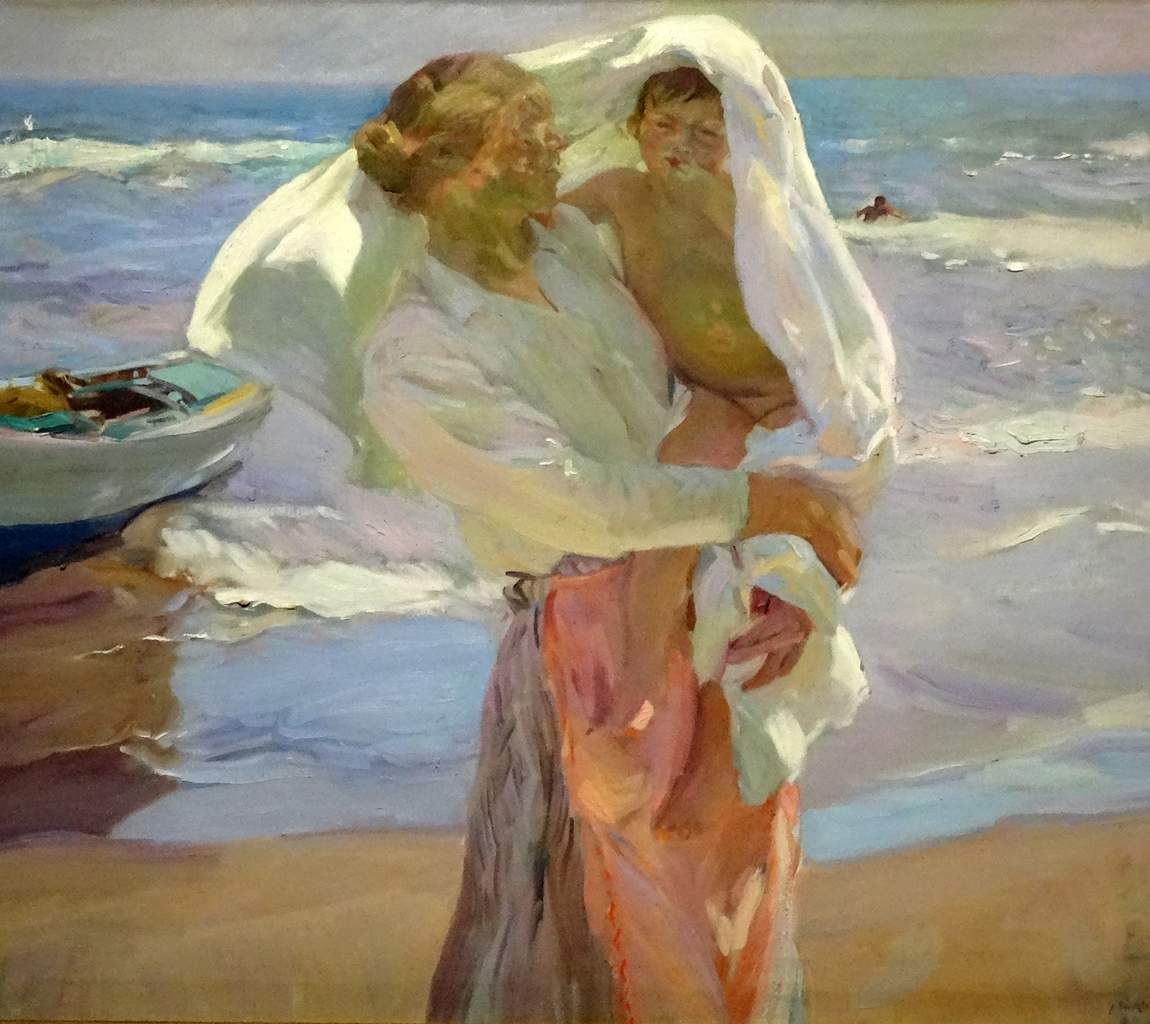 Sortie de bain 1915 - 130x150cm