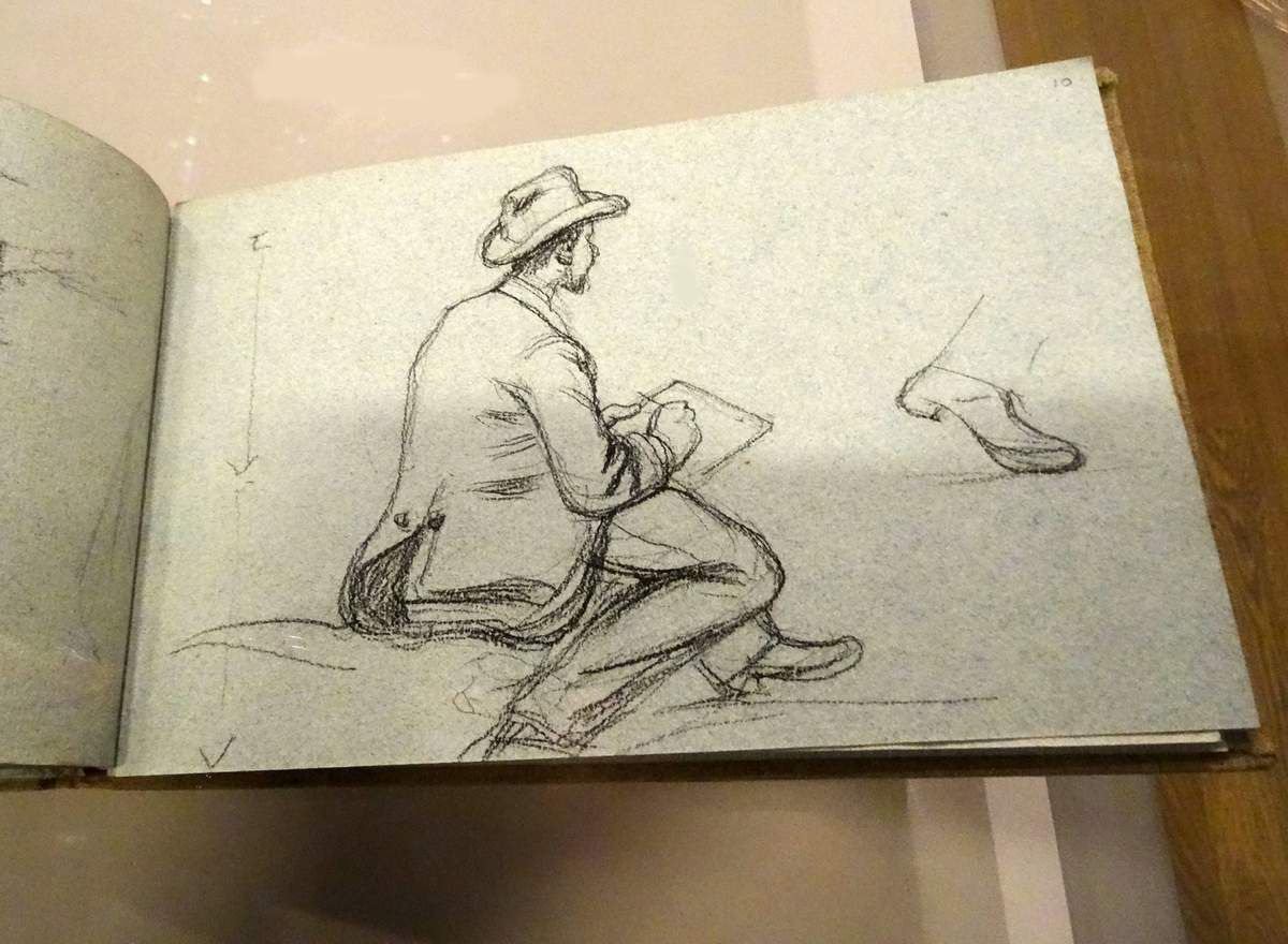 Carnets de : Auguste Xavier LEPRINCE - Eugène ISABEY - Achille BENOUVILLE