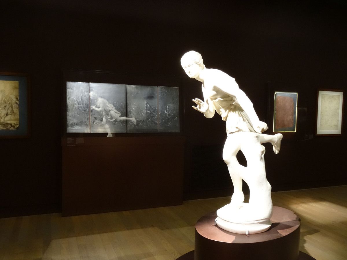 Atalante courant - Restauration au 17e siècle. Tête et corps antiques. D'après un original grec du 2e siècle av J.-C. Ancienne collection Mazarin