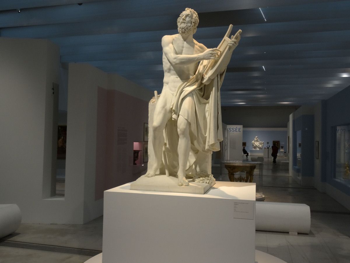 Philippe-Laurent Roland - Homère - 1812 - marbre