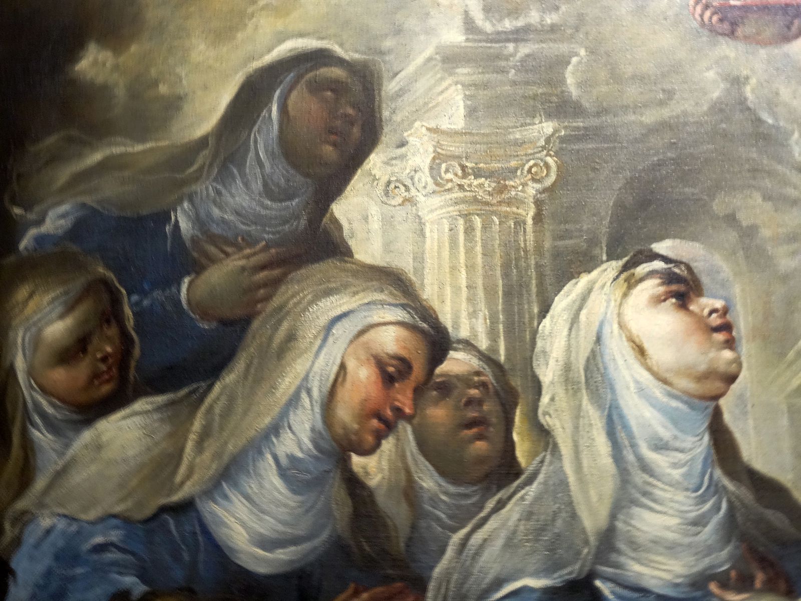 Saint Nicolas en Gloire - 1658 - Détail