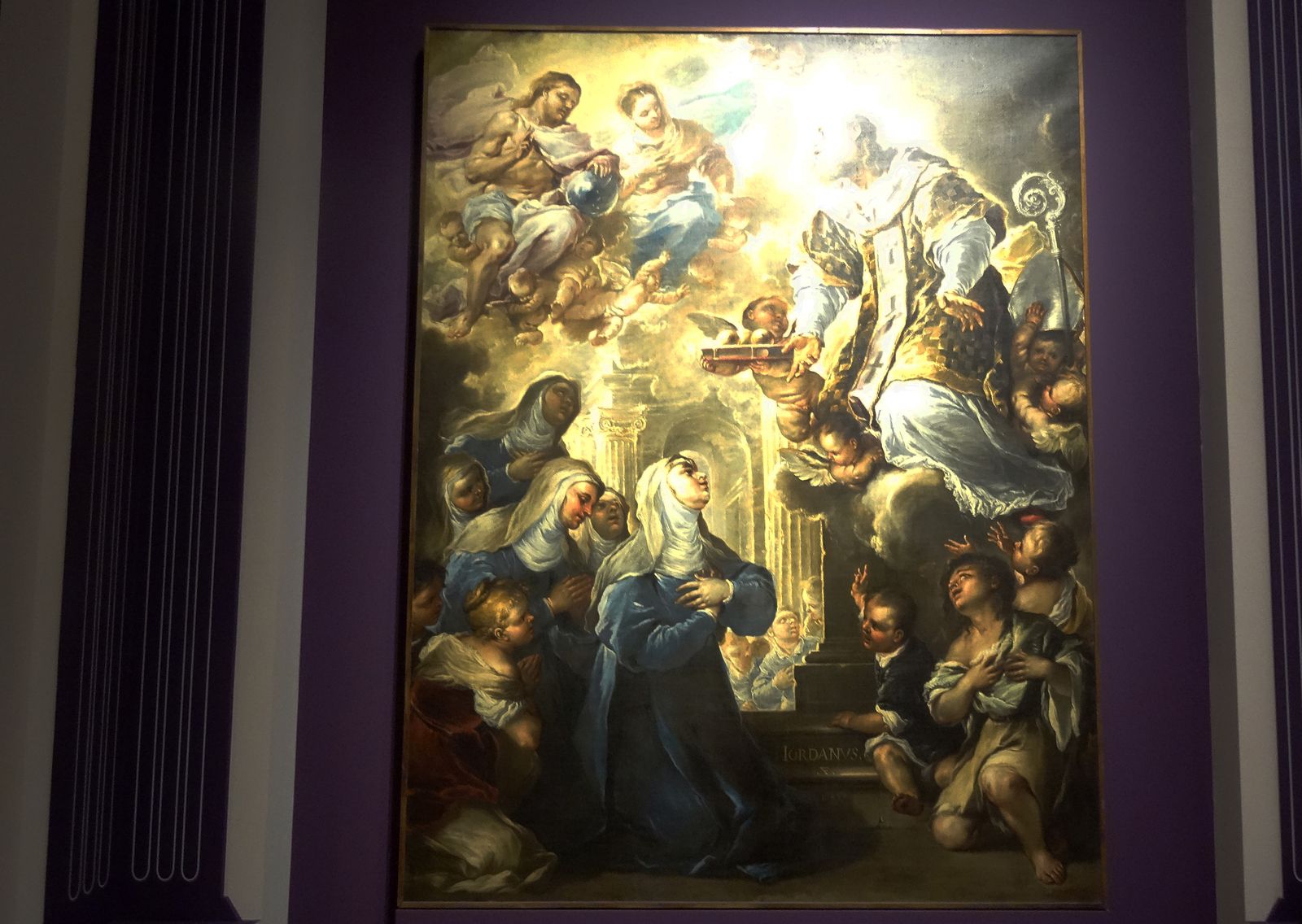 Saint Nicolas en Gloire - 1658