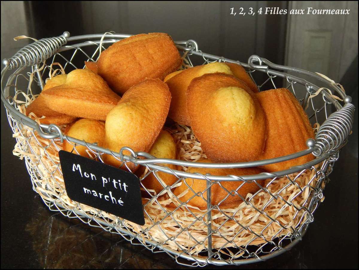 Madeleines de Commercy de Sophie Dudemaine  (très moelleuses !!!)