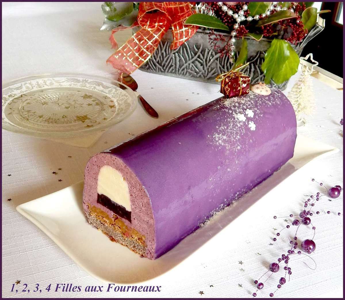 Buche Myrtille Chocolat Blanc Ma Preferee 1 2 3 4 Filles Aux Fourneaux Buche Myrtille Chocolat Blanc Ma Preferee 1 2 3 4 Filles Aux Fourneaux