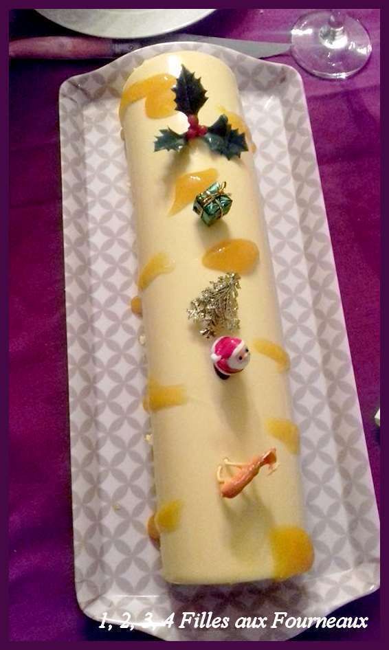 buche de noel framboise fruits exotiques, buche de noel framboise fruits exotiques simple et rapide a realiser, buche rapide a realiser