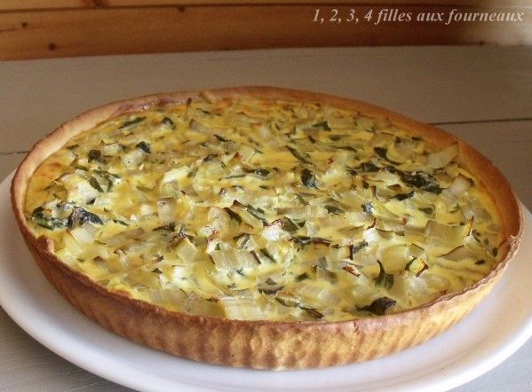 tarte blette poiree chevre