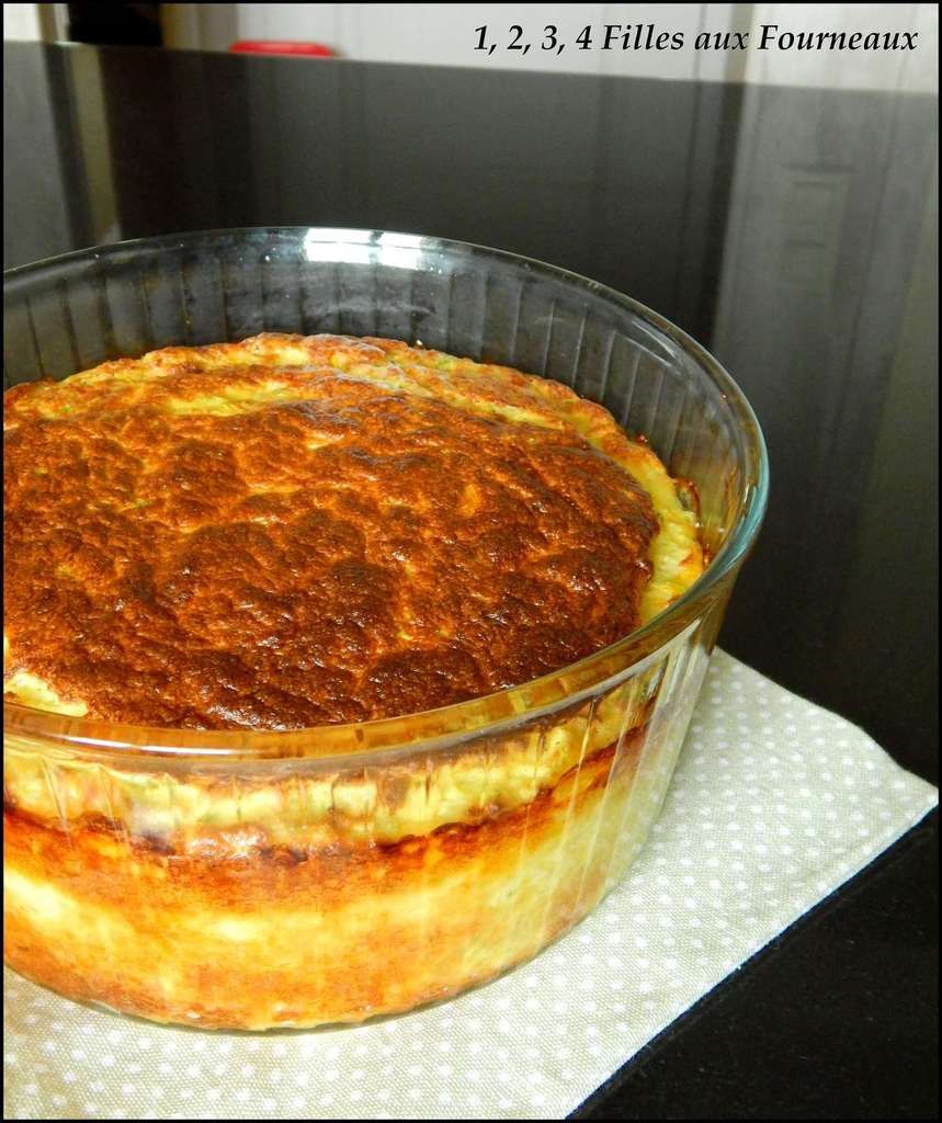 souffle aux courgettes, souffle aux legumes