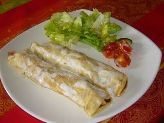crepe poulet et champignons