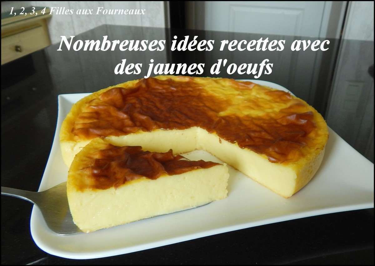 que faire avec les jaunes d'oeufs, idees recette jaune oeuf