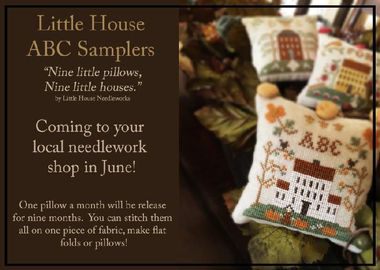 ABC Sampler: la nueva colección de Little House Needlewoks