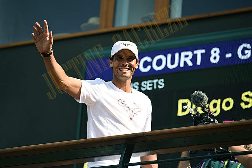 Wimbledon 2018, une page de sport avec Rafael Nadal !