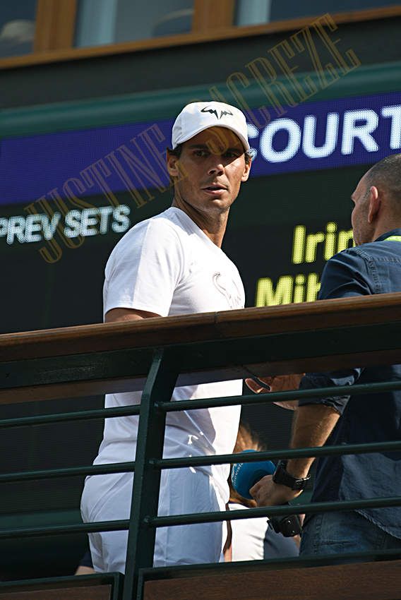 Wimbledon 2018, une page de sport avec Rafael Nadal !