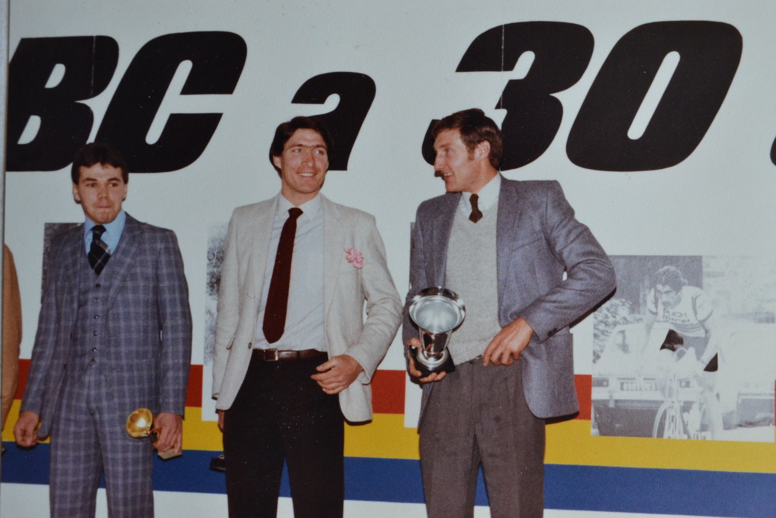 30 ans de l'ABC: Christophe CAPELLE, Guy CRAZ et Fabien de VOOGHT.