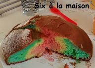 gâteau arc en ciel facile et rapide rainbowcake