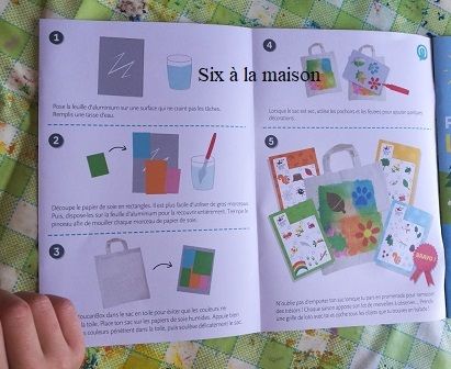 ToucanBox : une box créative enfant sac explorateur livret explicatif