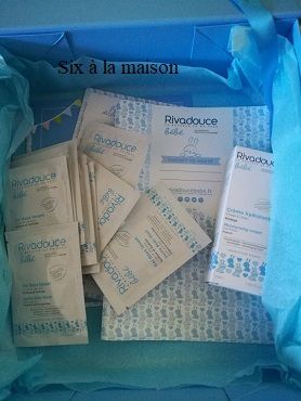 Crème hydratante Rivadouce bébé contenu coffret parents experts #parentsexperts #rivadoucebebe