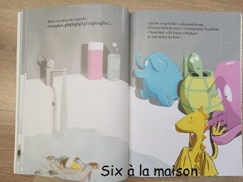 Le bain de Berk de Julien Béziat Berk va se noyer?
