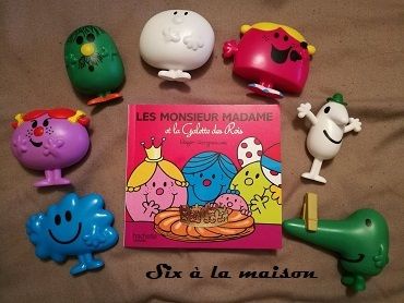Les Monsieur et Madame et la galette des rois de Roger Hargreaves paru chez Hachette Jeunesse.