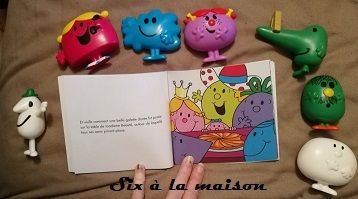 Les Monsieur et Madame et la galette des rois de Roger Hargreaves paru chez Hachette Jeunesse. Qui sera le roi?