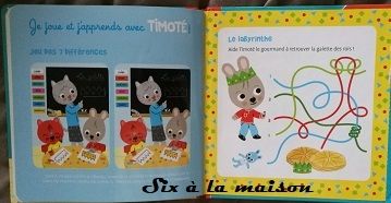 Timoté et la galette des rois écrit par Emmanuelle MASSONAUD paru chez Grund Jeunesse petits jeux