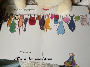 Le Mange-doudou écrit par Julien Béziat Ecole des loisirs la lessive