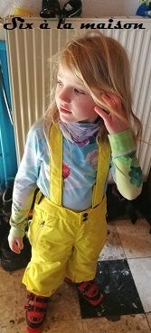 ensemble licorne rêves de Lou pour aller au ski