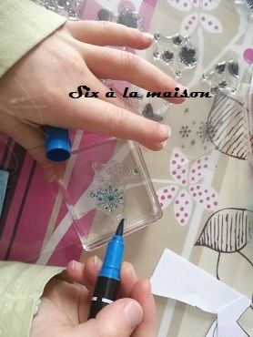 Ours Polaire - activité DIY pour occuper les enfants des tampons pour décorer avec stampin'up perpetual birthday calendar