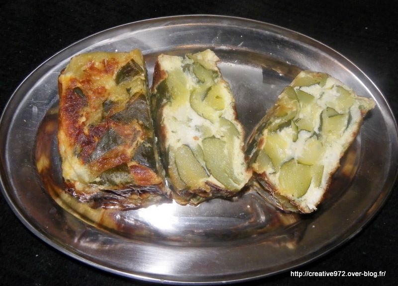 terrine courgettes/chèvre CREATIONSEXPRESS