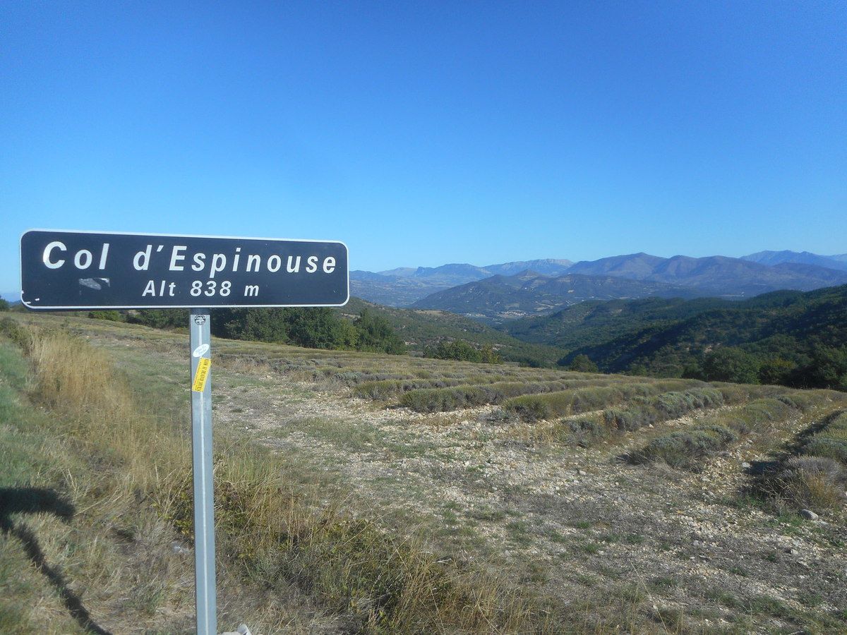 Col d'Espinouse, 838 m