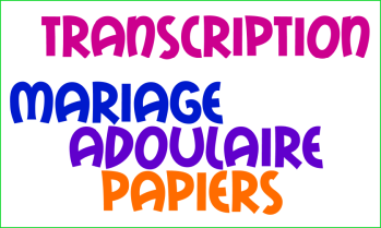 Transcription Mariage Franco Marocain Procedure Mariage Franco