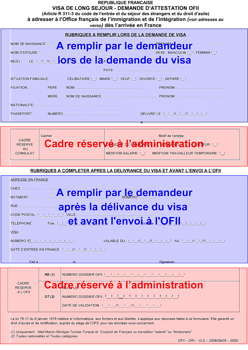 VISITE MEDICALE OFII EN FRANCE-PROCEDURE VISA - Mariage Franco Marocain