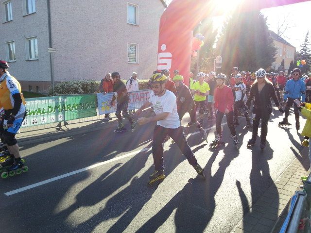 Spreewaldmarathon - eine Gurke nach 50.625 Schritten erlämpft!
