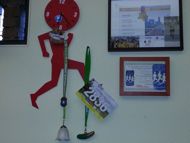 Angekommen und meine Gurkensammlung erweitert.