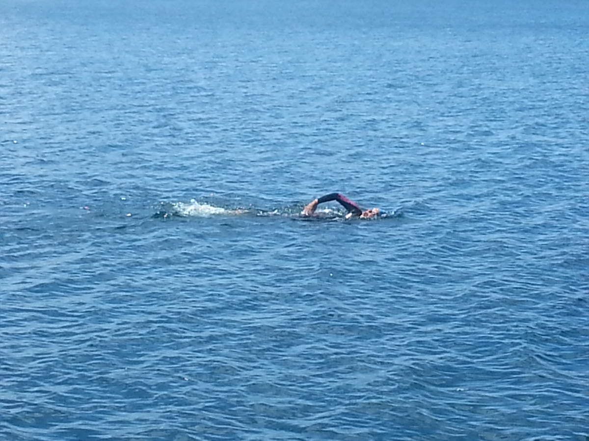 Wie erwartet, das wellige Profil wird den Wettkampf über 90 Km zu einer Herausforderung werden lassen.