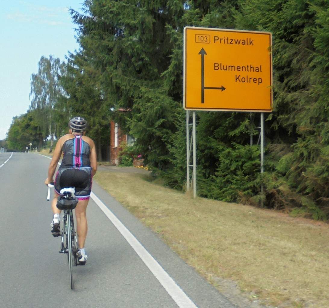 Nach 180 Km Rad und 4 Km Schwimmen