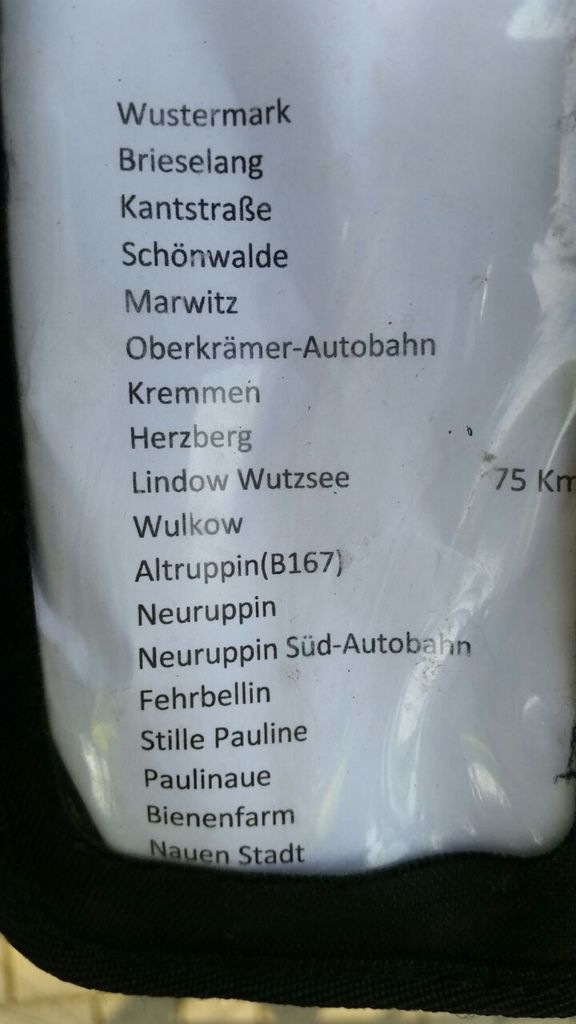 Trainingsausfahrt am Samstag 5. August