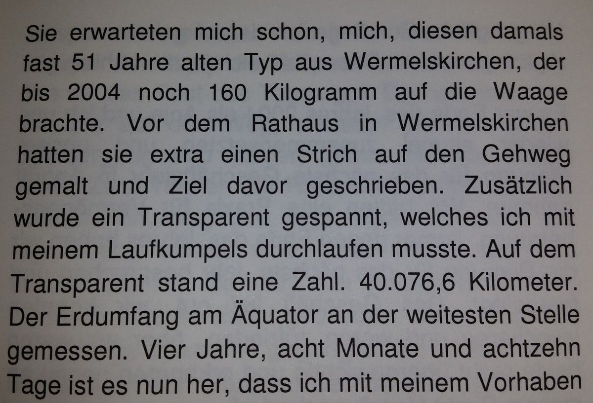 Buch lesen! Ein Lebenslauf. Einige Passagen könnten auch von mir geschrieben worden sein.