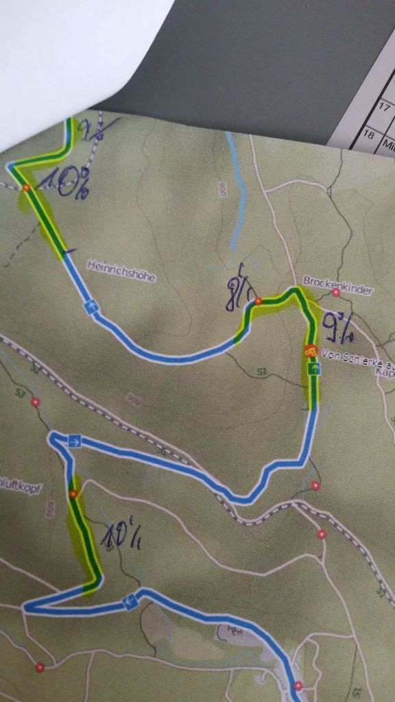 Die Brockensteigungen.