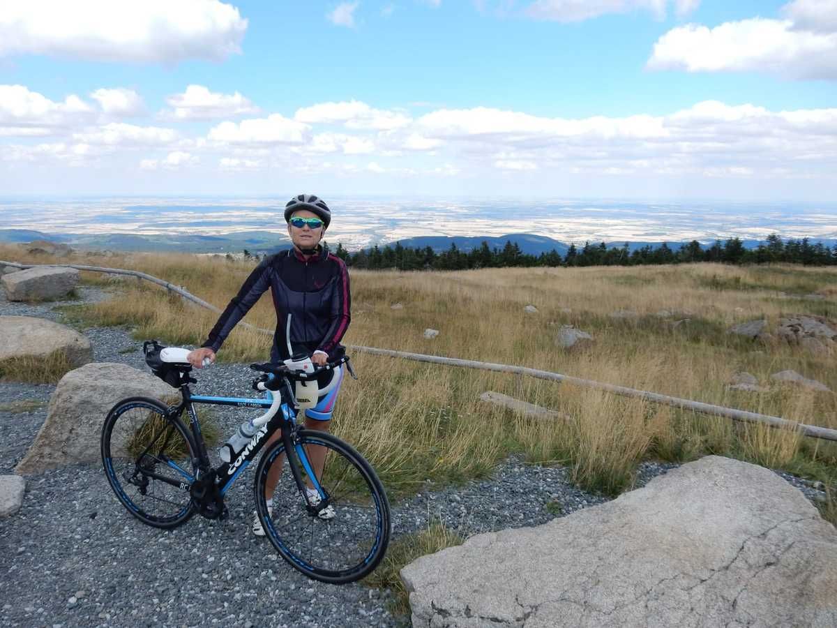 Alle Bilder, die einen Aufstieg zum Brocken zeigen sind gestellt, denn hochwärts ging es ohne Halt!