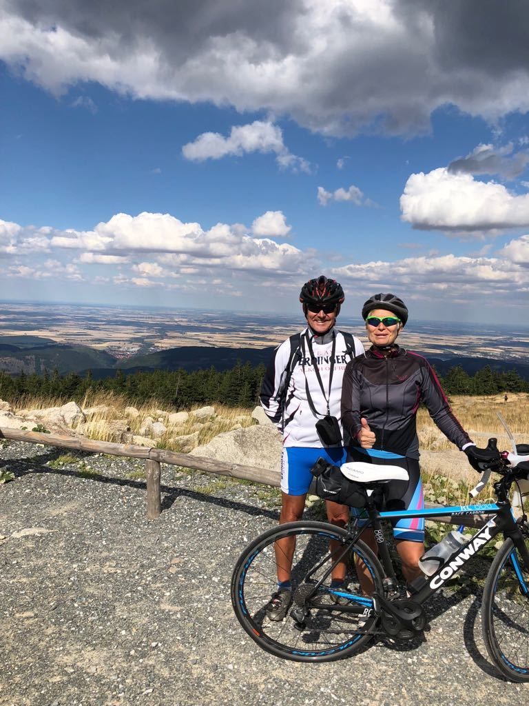 Alle Bilder, die einen Aufstieg zum Brocken zeigen sind gestellt, denn hochwärts ging es ohne Halt!