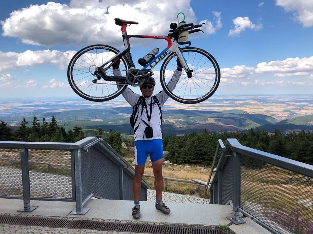 Alle Bilder, die einen Aufstieg zum Brocken zeigen sind gestellt, denn hochwärts ging es ohne Halt!