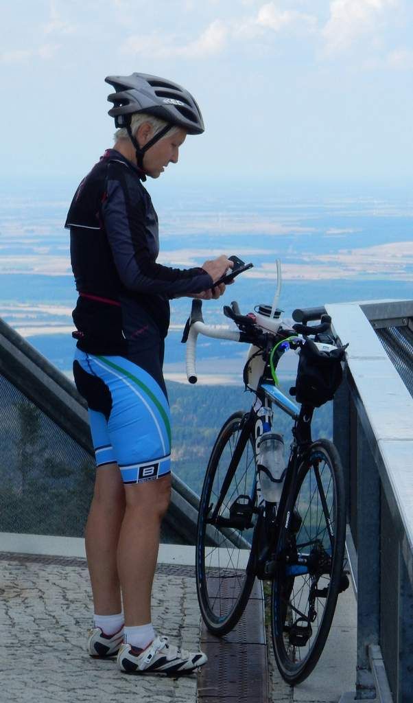 Alle Bilder, die einen Aufstieg zum Brocken zeigen sind gestellt, denn hochwärts ging es ohne Halt!