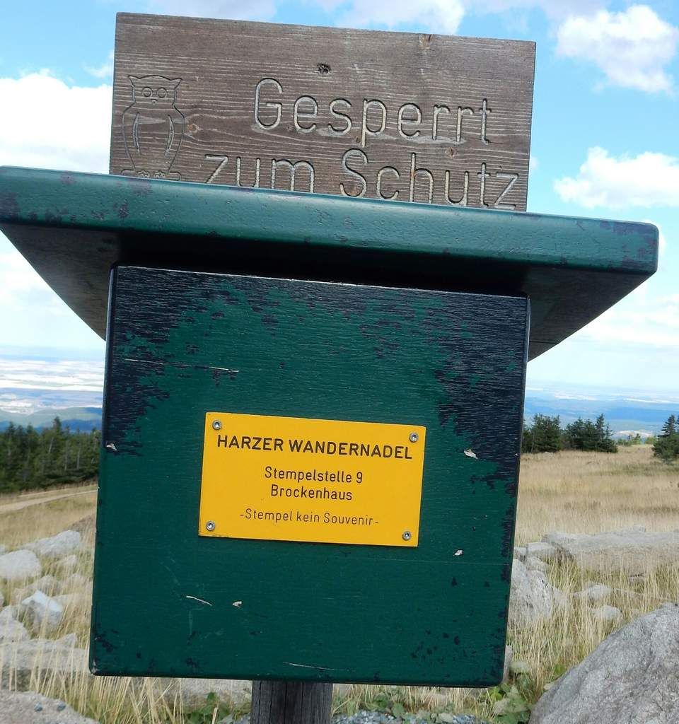 Alle Bilder, die einen Aufstieg zum Brocken zeigen sind gestellt, denn hochwärts ging es ohne Halt!