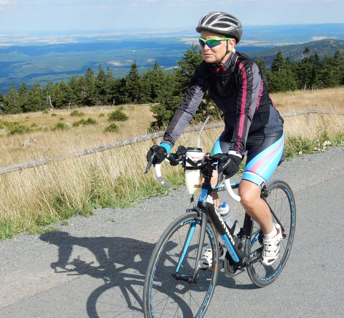 Alle Bilder, die einen Aufstieg zum Brocken zeigen sind gestellt, denn hochwärts ging es ohne Halt!