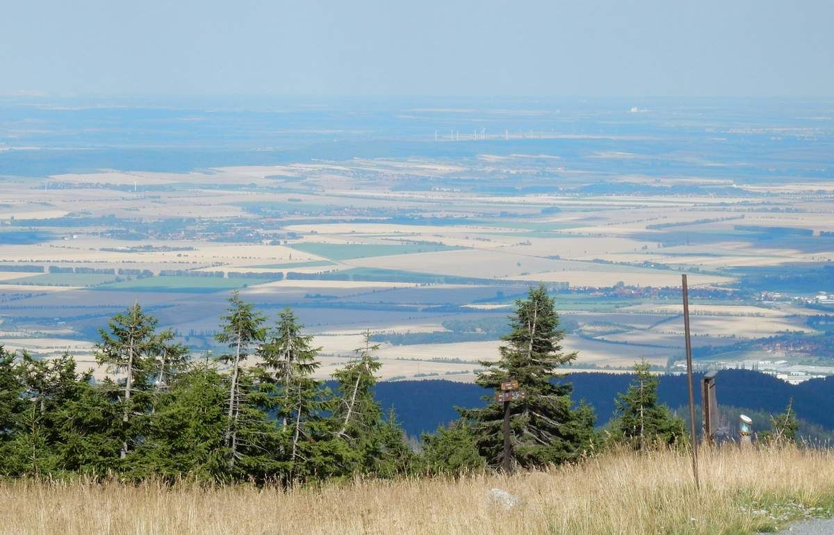 Alle Bilder, die einen Aufstieg zum Brocken zeigen sind gestellt, denn hochwärts ging es ohne Halt!