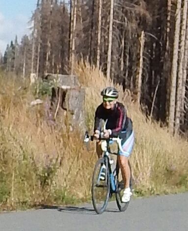 Alle Bilder, die einen Aufstieg zum Brocken zeigen sind gestellt, denn hochwärts ging es ohne Halt!