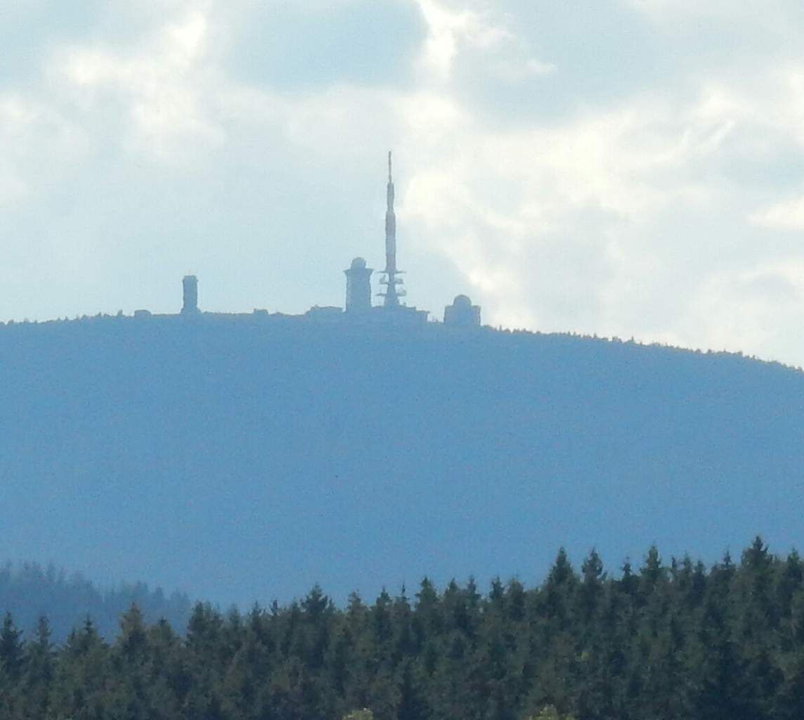 Alle Bilder, die einen Aufstieg zum Brocken zeigen sind gestellt, denn hochwärts ging es ohne Halt!