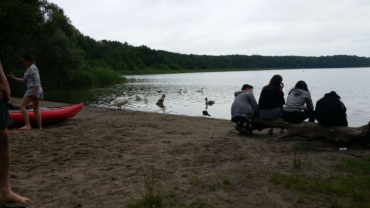 Regeneratives Radfahren, Schwimmen, Gehen, Radflicken und wieder Radfahren
