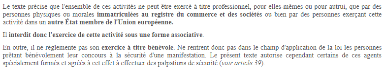 Service de sécurité interne d'un parti politique ...Quand les députés LREM se tire une balle dans le pied ...