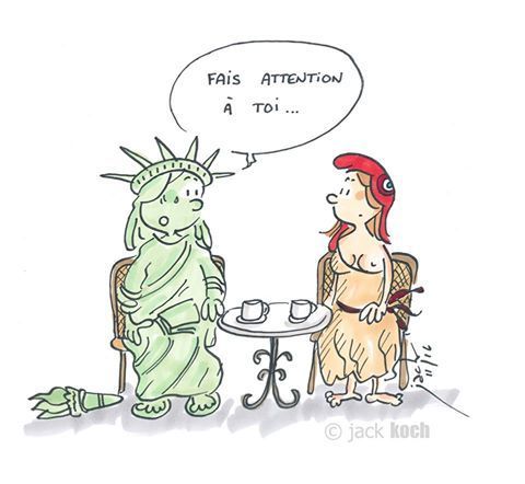 Fais attention à toi - Be careful, with french Donald Trump: Marie Le Pen